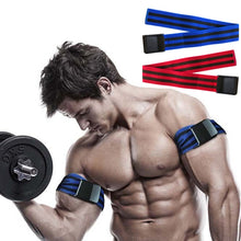 Load image into Gallery viewer, 1 Pair BFR Training Fitness Gym Bands Blood Flow Restriction Occlusion Bandage Sports Exercise Bodybuilding Biceps Bands Belts
