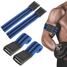 Load image into Gallery viewer, 1 Pair BFR Training Fitness Gym Bands Blood Flow Restriction Occlusion Bandage Sports Exercise Bodybuilding Biceps Bands Belts
