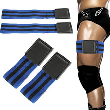 Load image into Gallery viewer, 1 Pair BFR Training Fitness Gym Bands Blood Flow Restriction Occlusion Bandage Sports Exercise Bodybuilding Biceps Bands Belts
