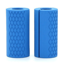 Load image into Gallery viewer, 1 Pair Dumbbell Barbell Grip Bar Pad Handles Silicone Anti-slip Protect Pull Up Weightlifting Kettlebell Fat Grips Gym Support
